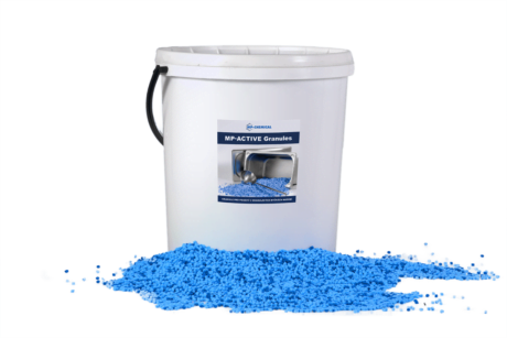 kbelík granulí do myčky